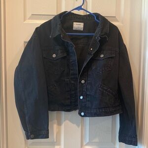 Old Navy Black Denim Jacket